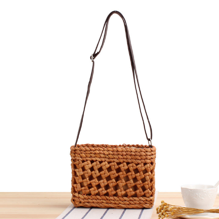 Handcrafted straw (shoulder bag) Kalsten