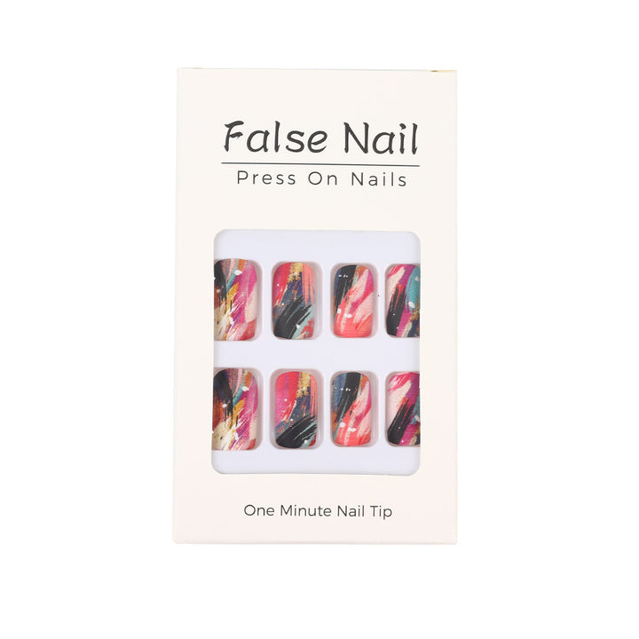 Nail Art Set with Creative Color Patterns Kalsten