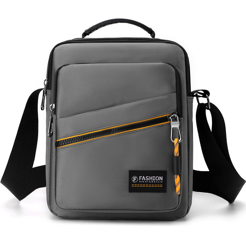 Versatile Multi-Compartment Crossbody Messenger Bag
