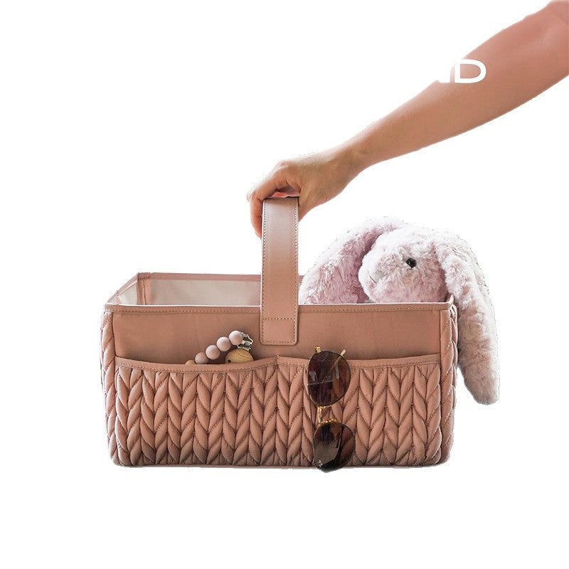 Wrap Organizer Bag with Decorative Bow Kalsten