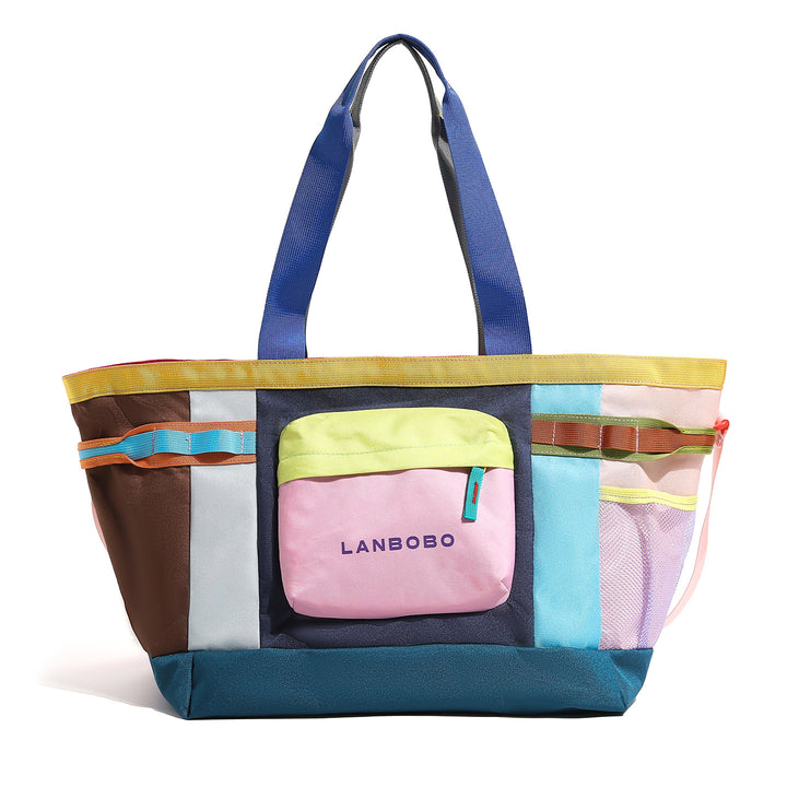 Multicolored Utility Tote