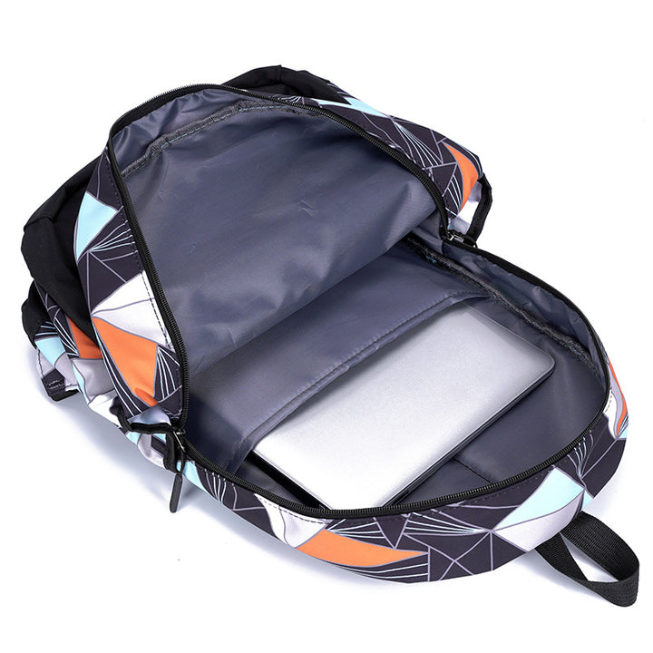 School backpack with multiple compartments and matching accessories Kalsten