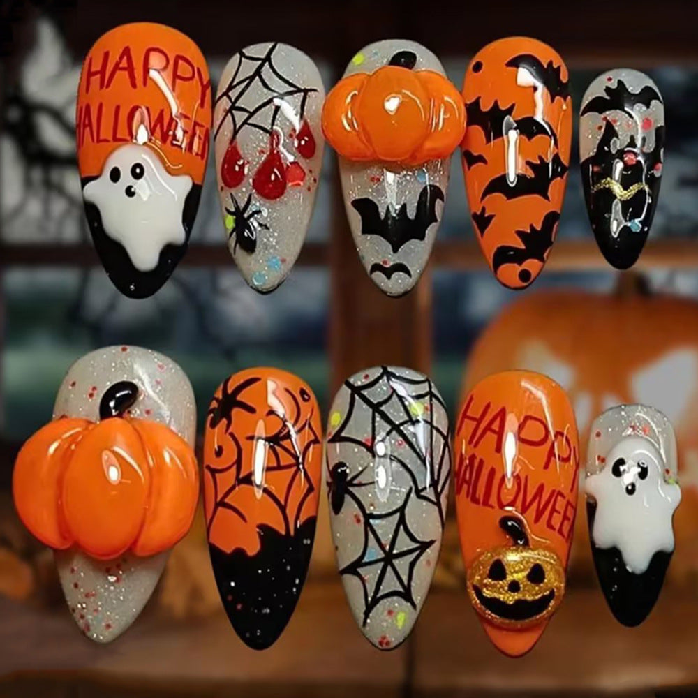 Halloween Theme Nail Art Kalsten