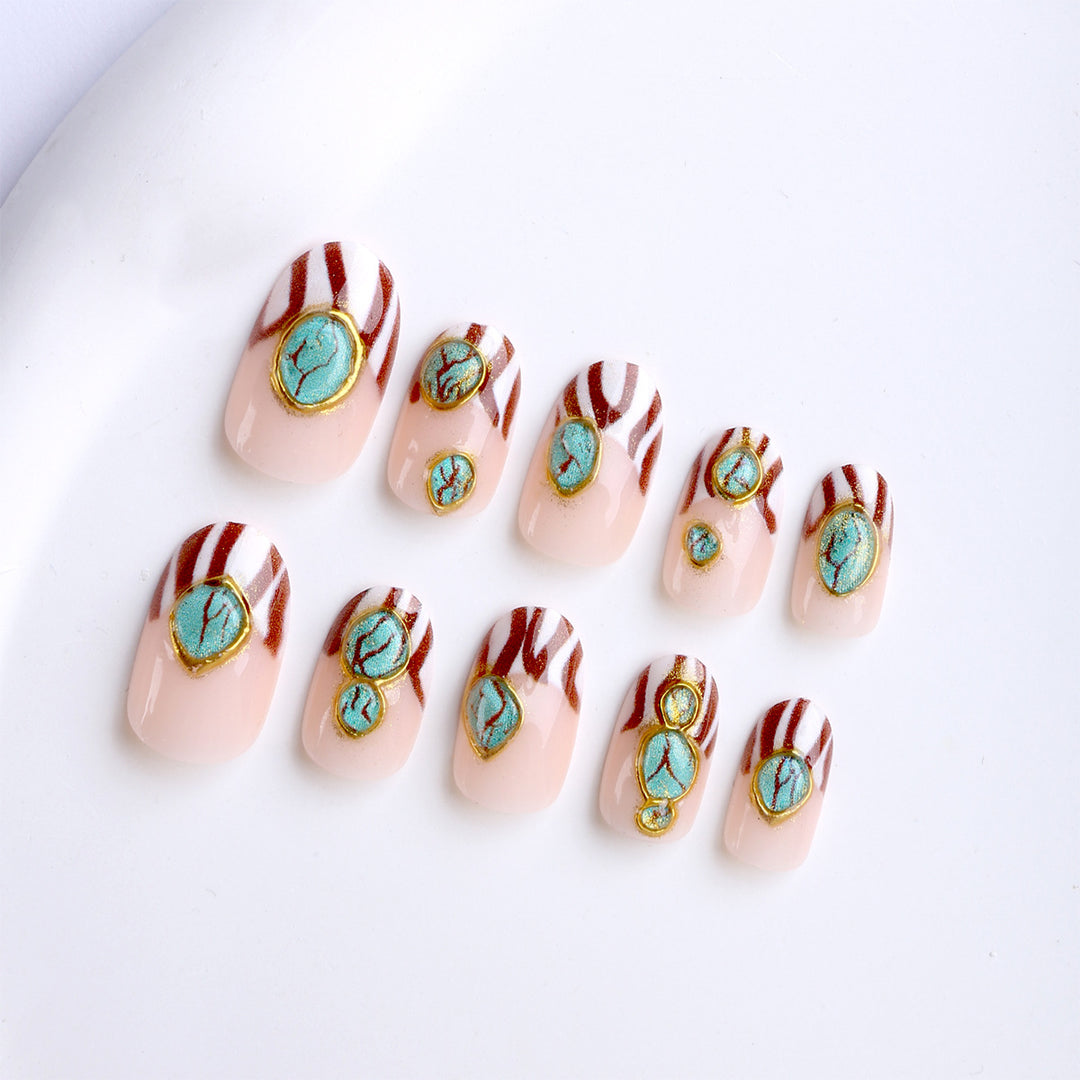 Artificial Nails with Extraordinary Design Kalsten