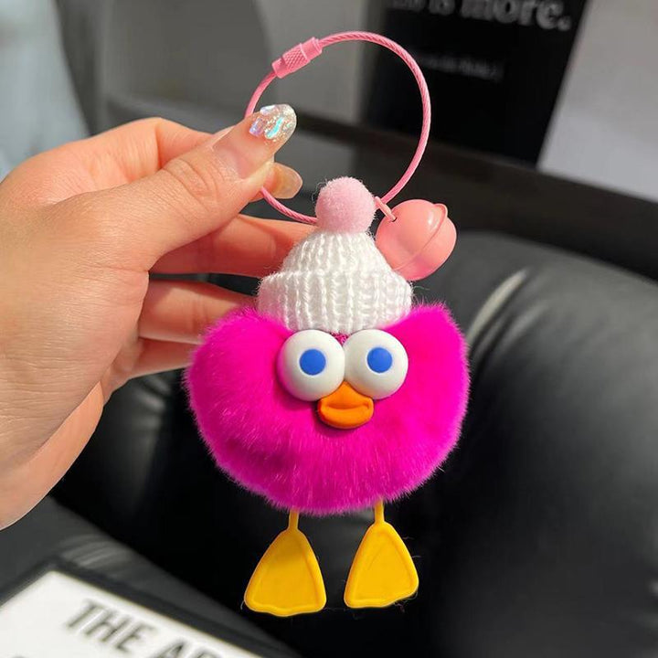 Cute Plush Duck Keychain Accessory Kalsten