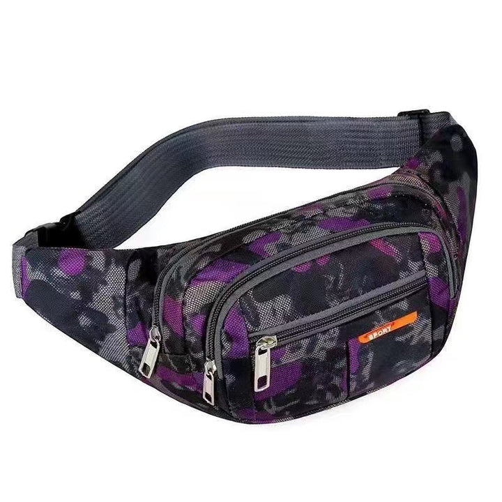Sporty Multi-Compartment Fanny Pack