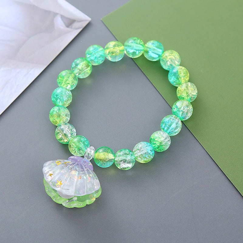 Playful bracelet with shell pendant Kalsten