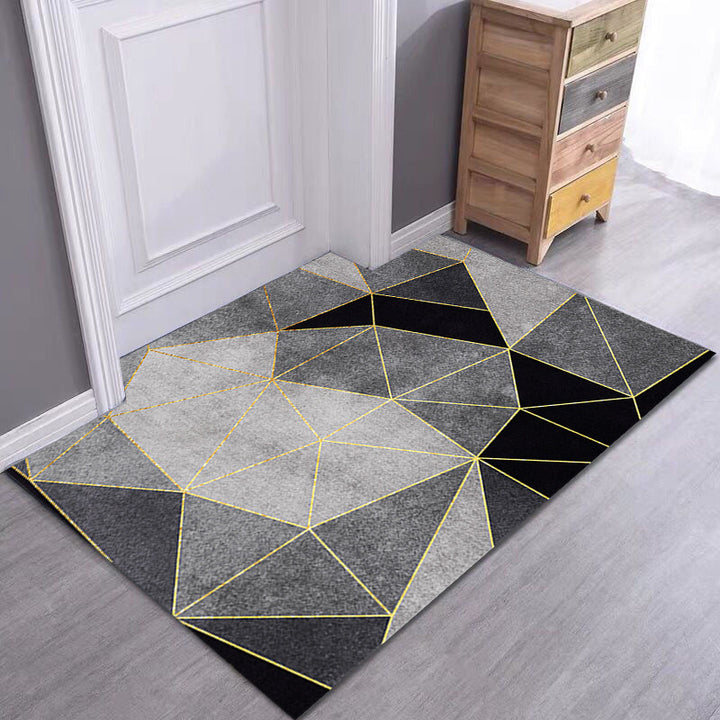 Geometric Patterned Indoor Mat