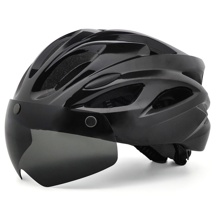 Aerodynamic Cycling Helmet with Integrated Visor Kalsten
