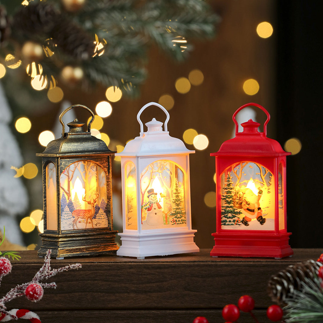 LED Illuminated Christmas Lantern Kalsten