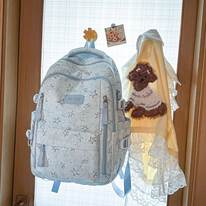 Stylish Star-Emblazoned Everyday Backpack Kalsten