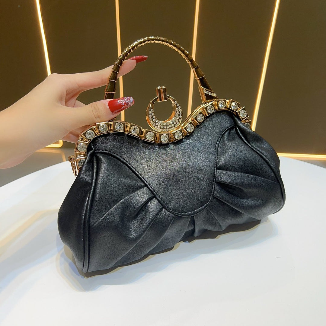 Glamorous Padded Evening Handbag