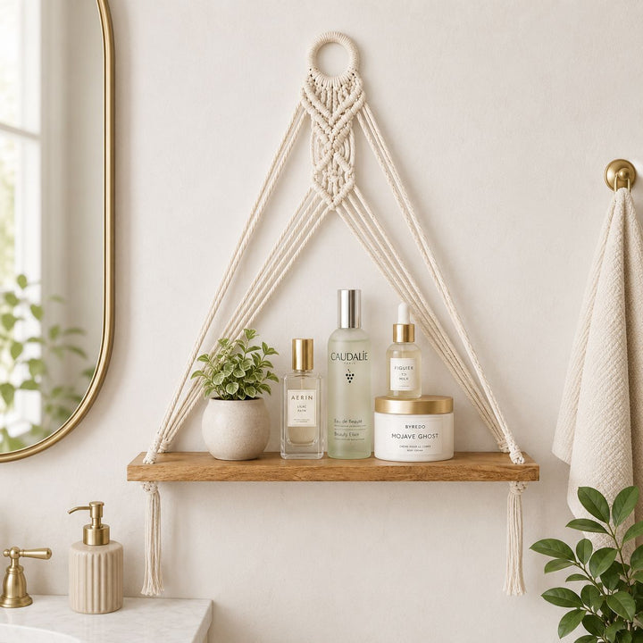 Macrame Wall Shelf Kalsten