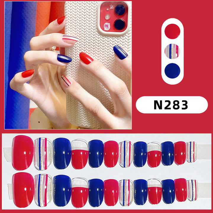 Artistic Animal-Themed Press-On Nails