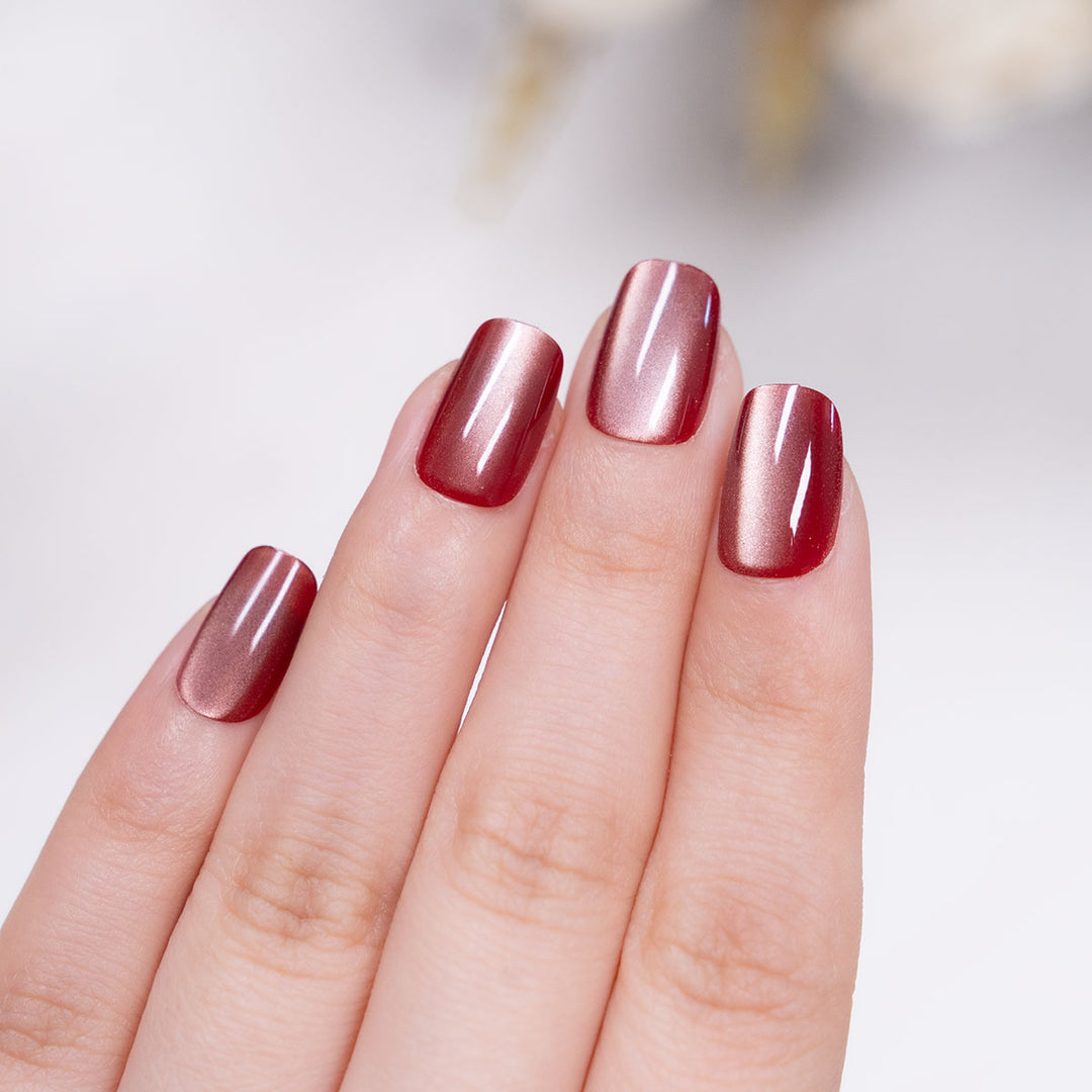 Premium Press-On Nail Set with Glossy Finish