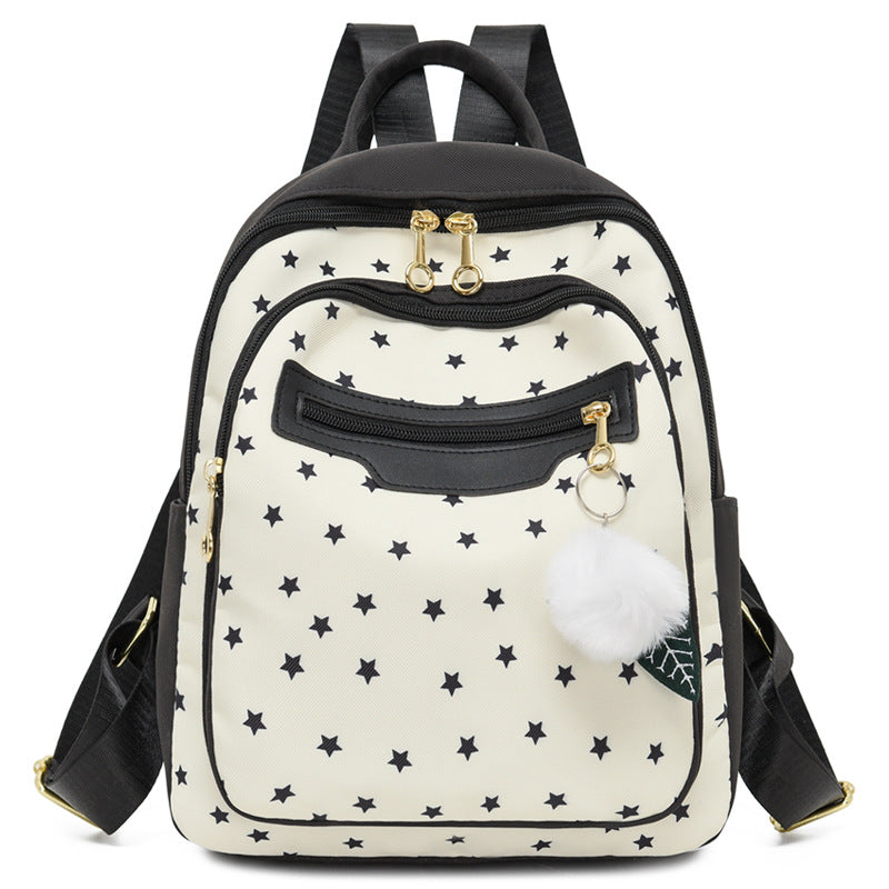 Chic Star Patterned Backpack Kalsten