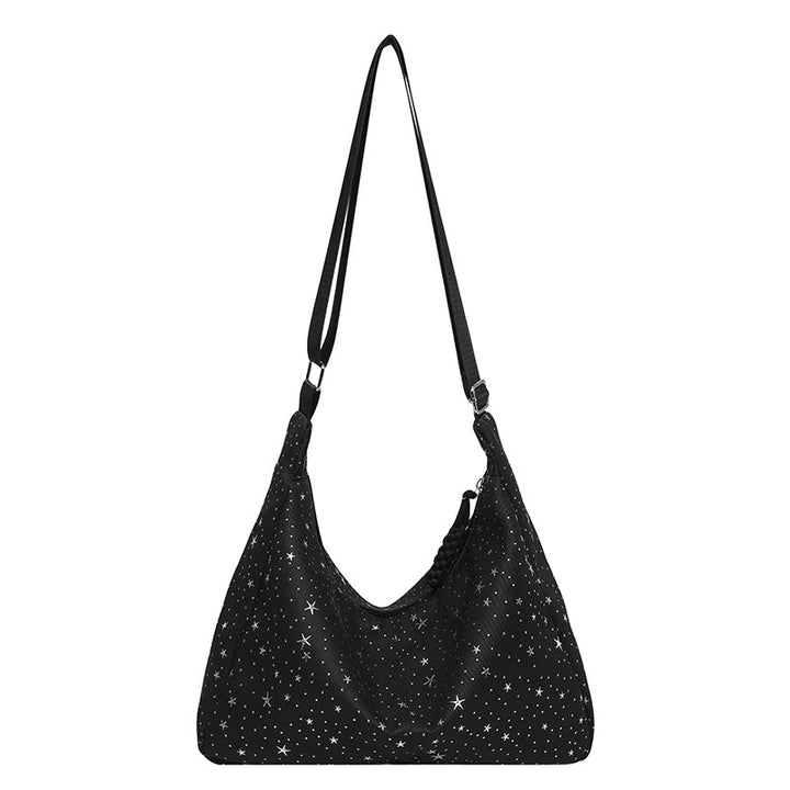 Stylish Star-Print Shoulder Bag