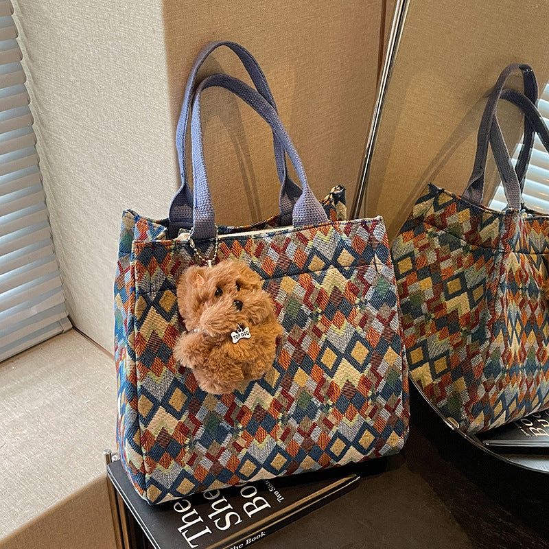 Fun Patterned Tote Bag
