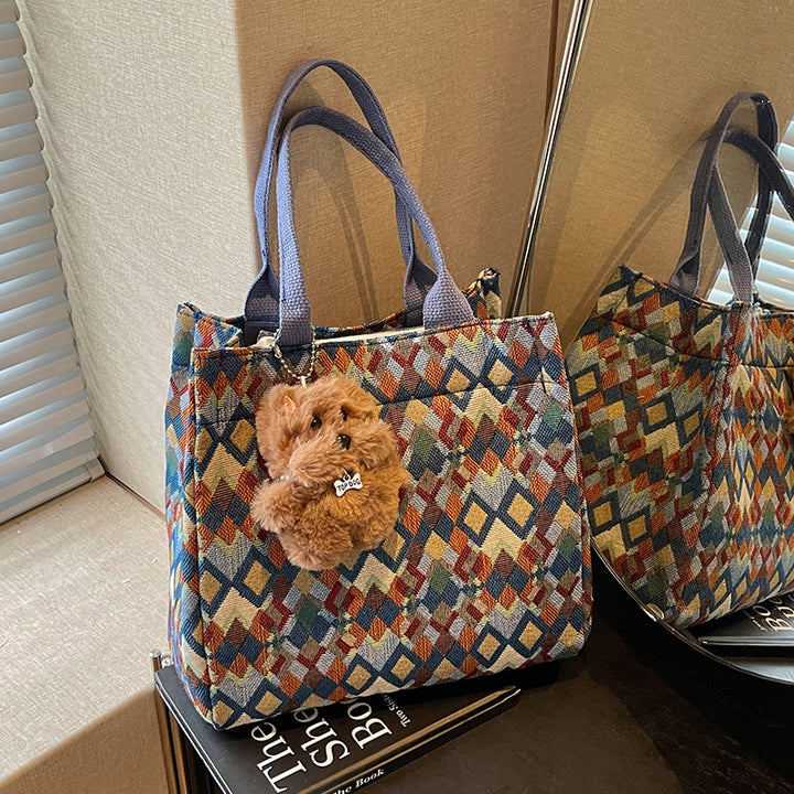 Fun Patterned Tote Bag