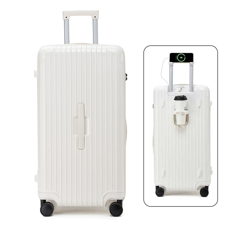 Unisex Hard-shell Travel Suitcase Kalsten