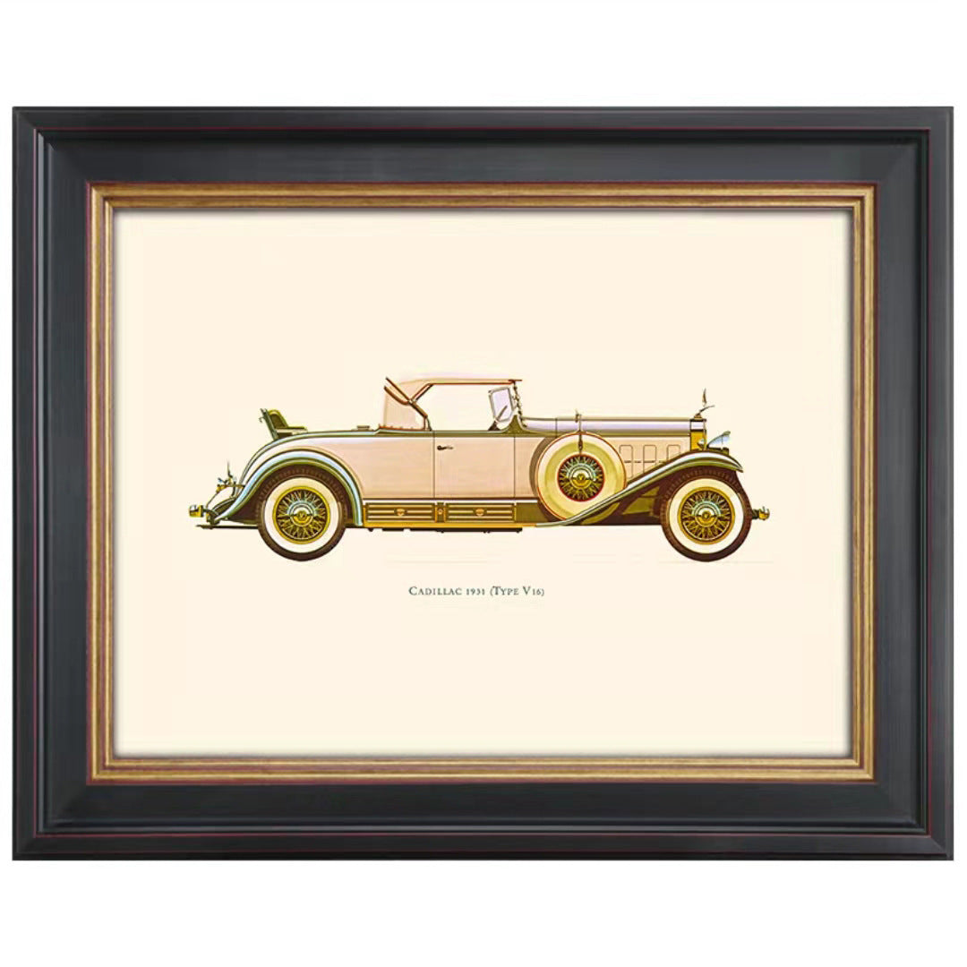 Vintage Car Art Print