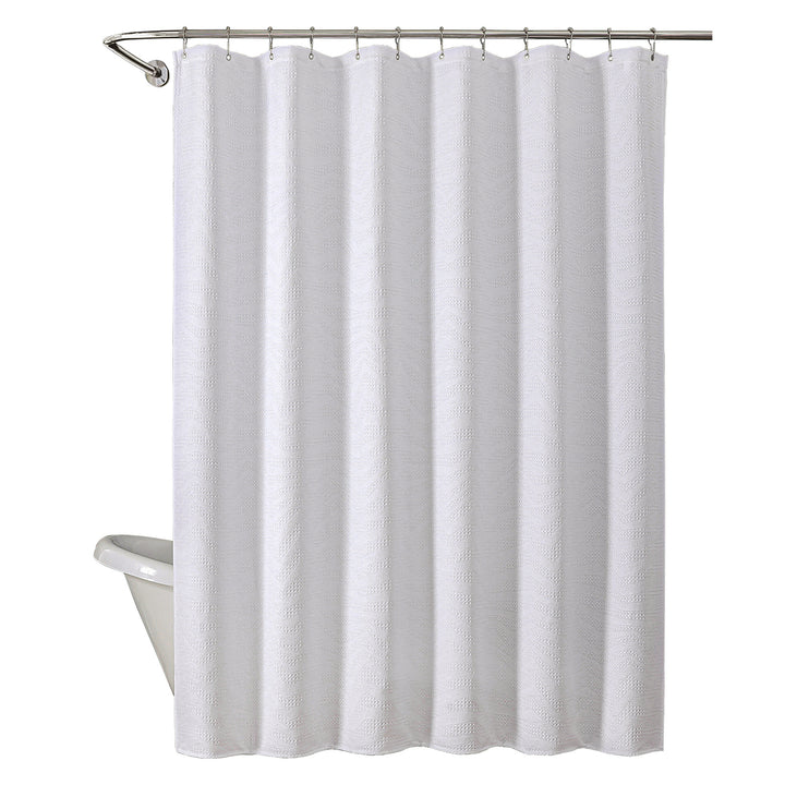 Textured Embossed Shower Curtain Kalsten
