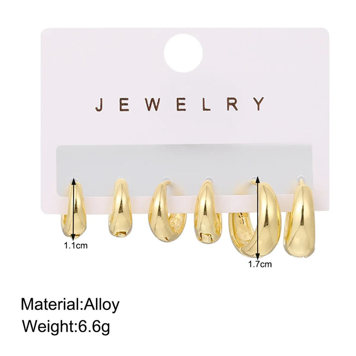 Fashionable Stud Earrings Made of High-Quality Stainless Steel Kalsten