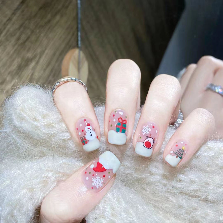 Festive Holiday Nail Art Kit