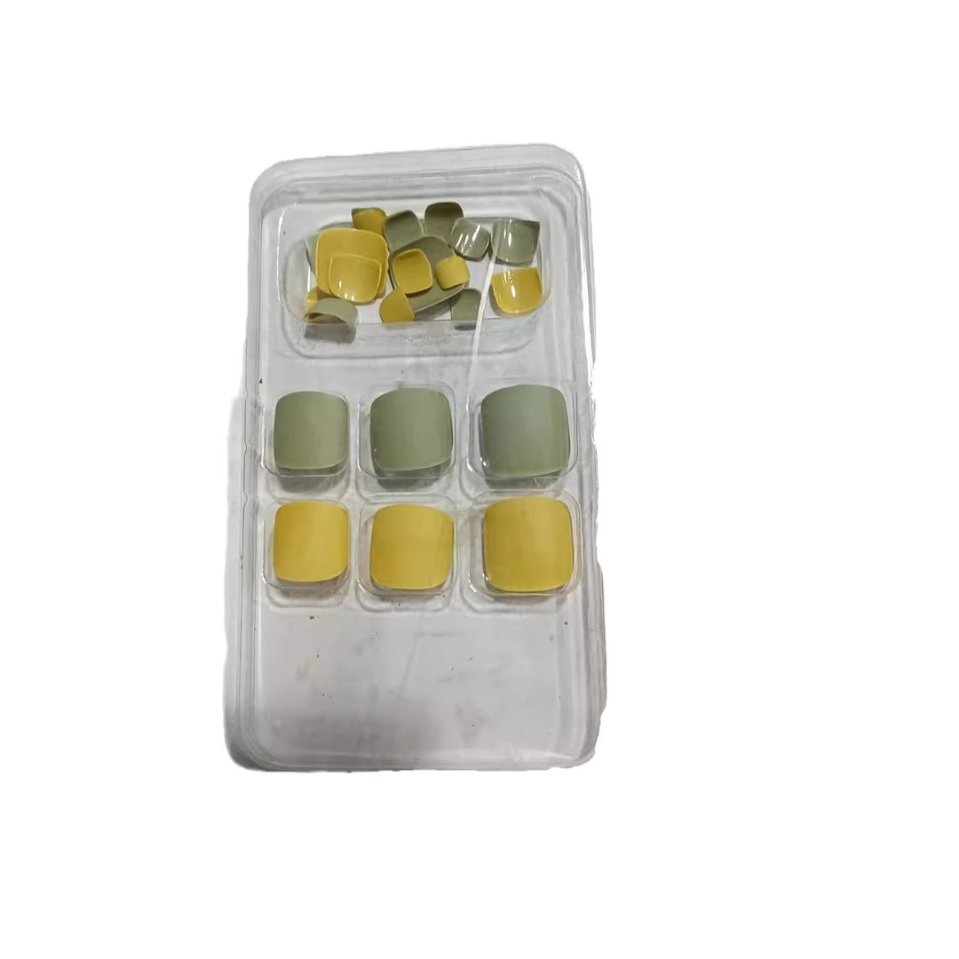 Matte Finish Press-On Nail Tips Set Kalsten
