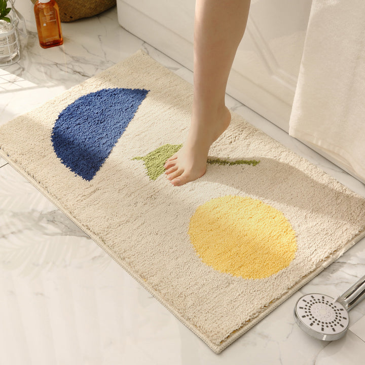 Artistic Plush Bath Mat
