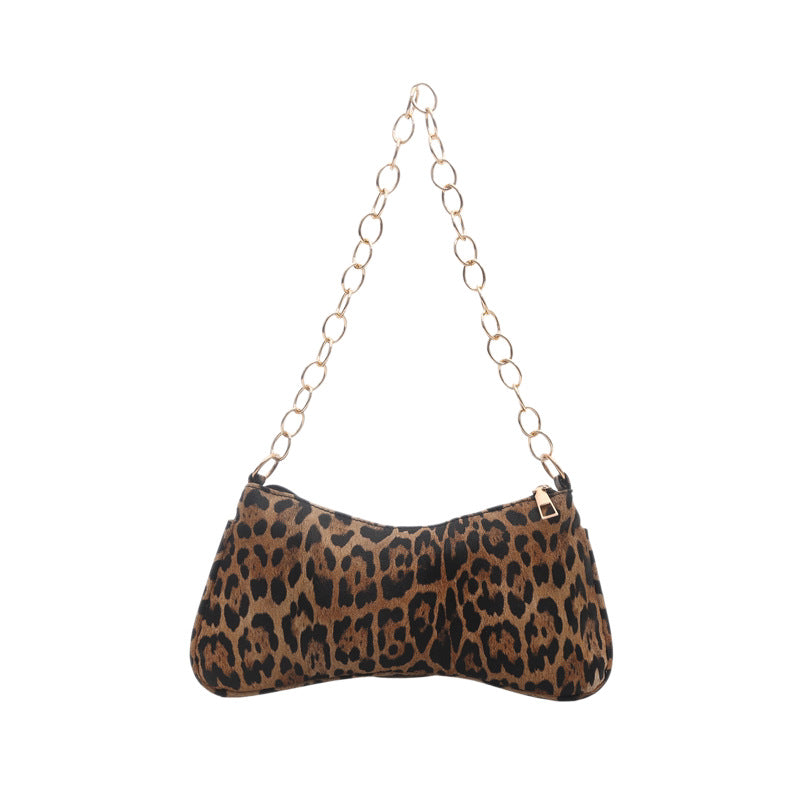 Leopard Print Evening Clutch
