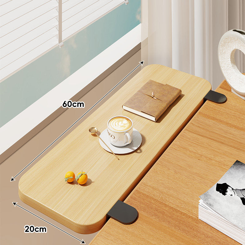 Clamp-On Window Sill Desk Extension Shelf