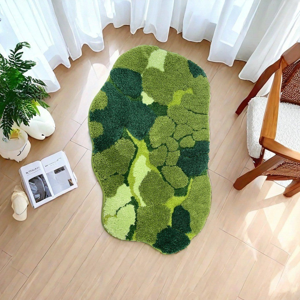 Floral Patterned Plush Area Rug Kalsten