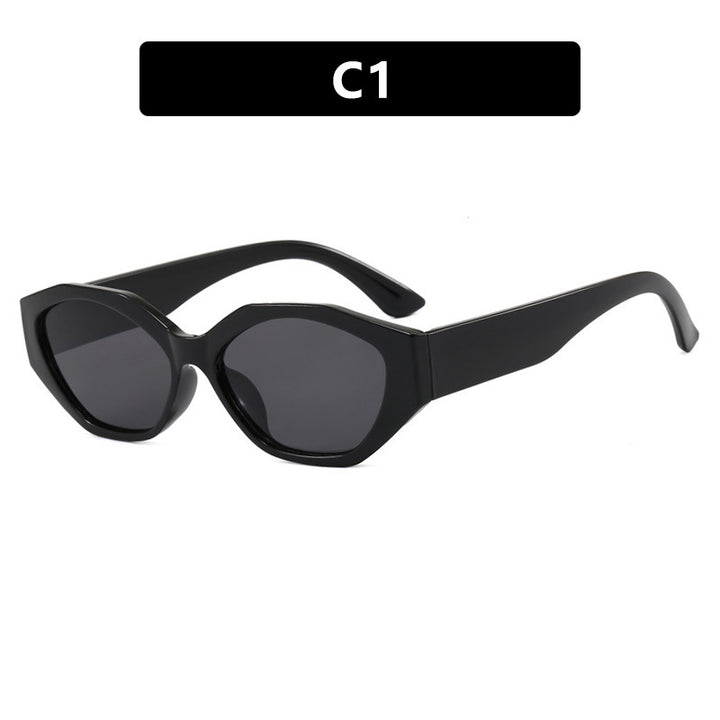Women's stylish sunglasses in modern geometric design with protective UV filter Kalsten