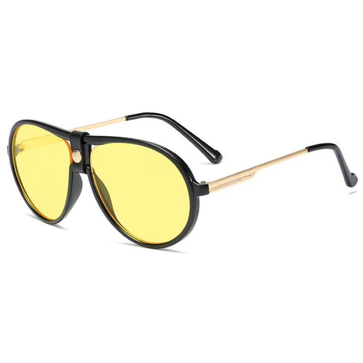 Women's fashionable safety glasses with unique double frame design Kalsten