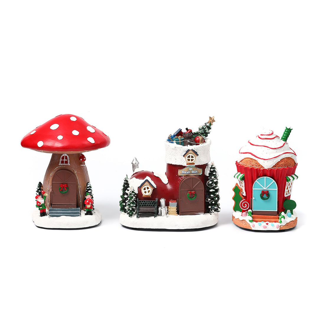 LED Illuminated Christmas Gingerbread House Decoration Kalsten