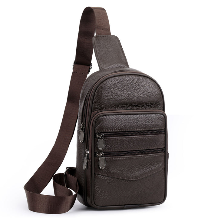Durable Leather Sling Bag