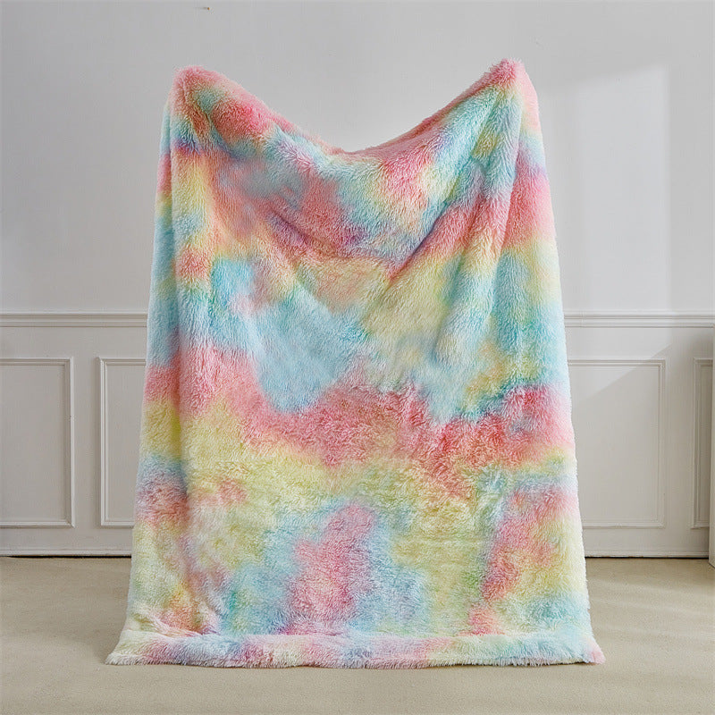 Luxurious Faux Fur Throw Blanket Kalsten