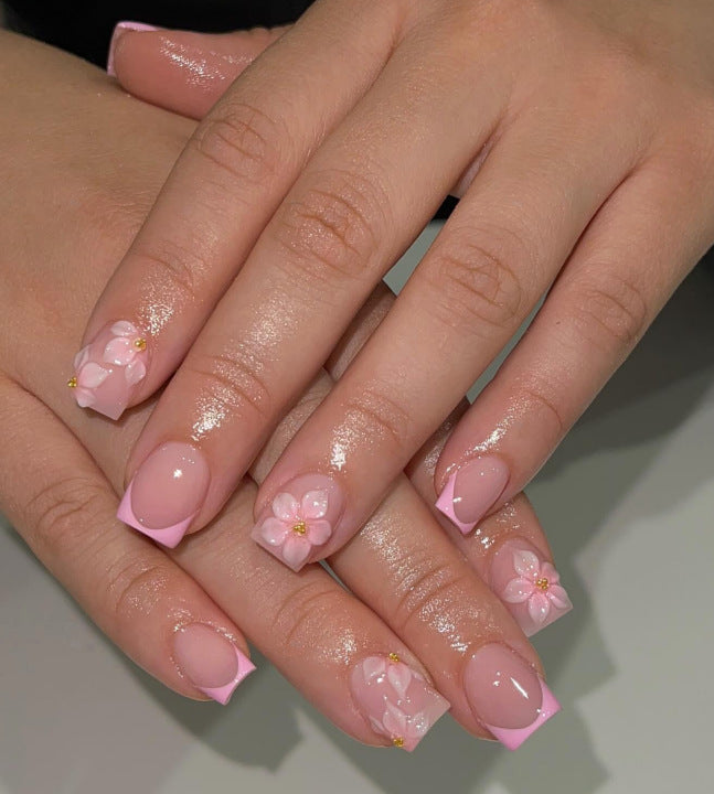 3D Floral Nail Art Design Kalsten