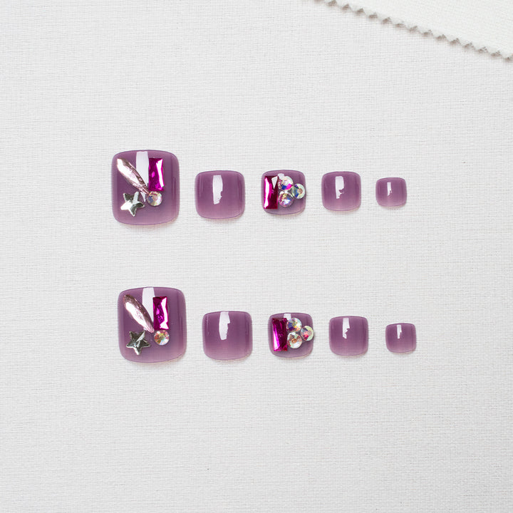 Decorative Nail Art Pedicure