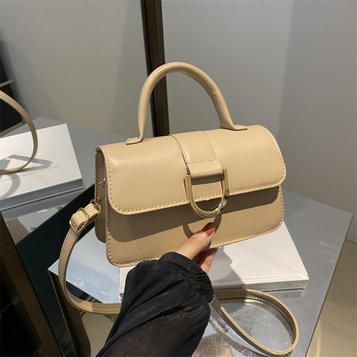 Elegant Structured Handheld Satchel