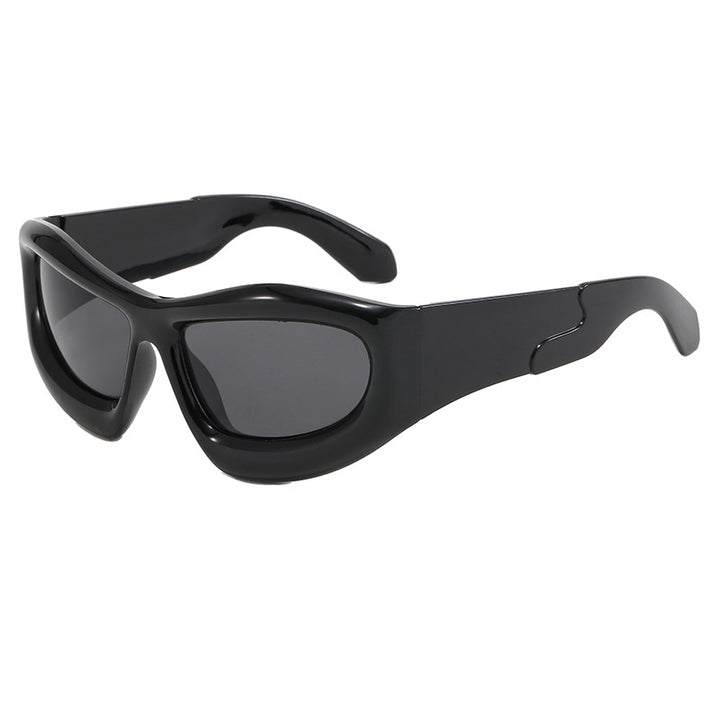 Women's Sporty Sunglasses with Robust, Geometric Frame Design Kalsten