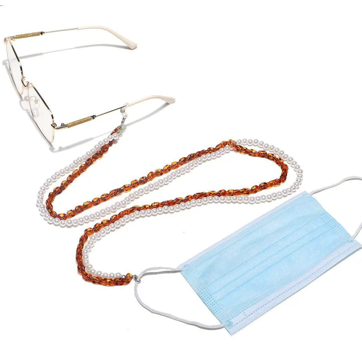 Beaded Eyewear Chain with Accents Kalsten