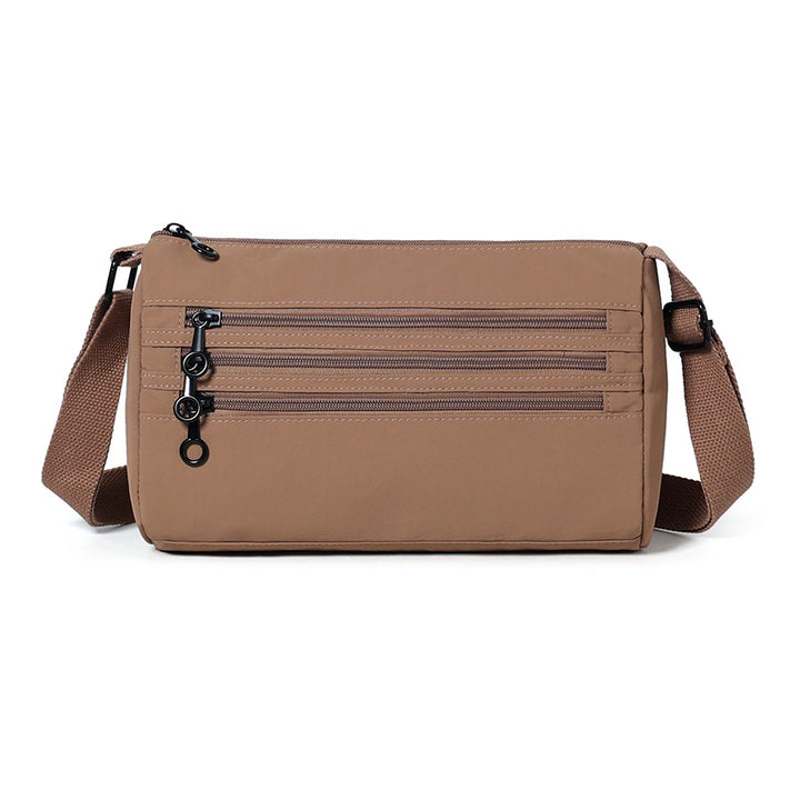 Functional Multi-Zipper Crossbody Bag Kalsten