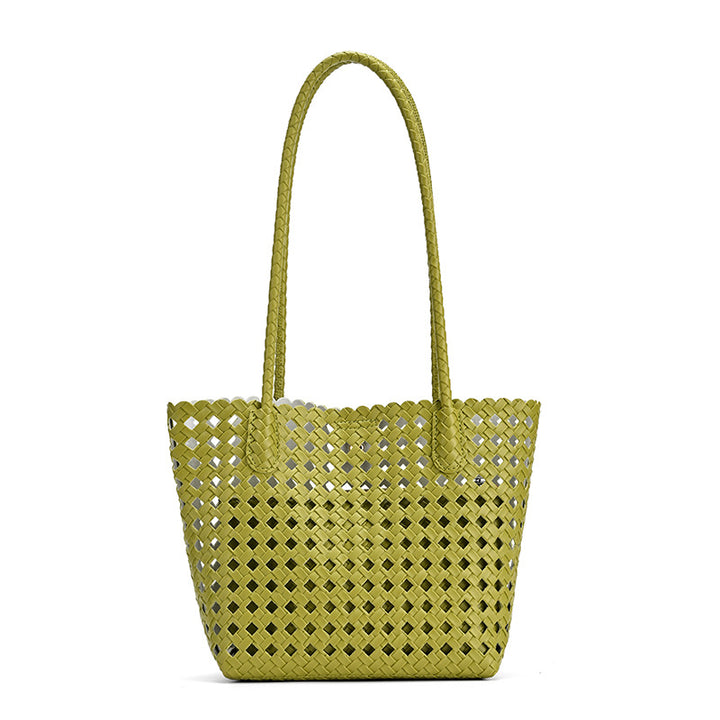 Handwoven Texture Tote Bag