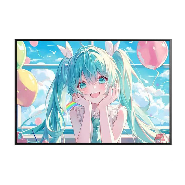 Anime-Themed Illustrated Canvas Art Print Kalsten