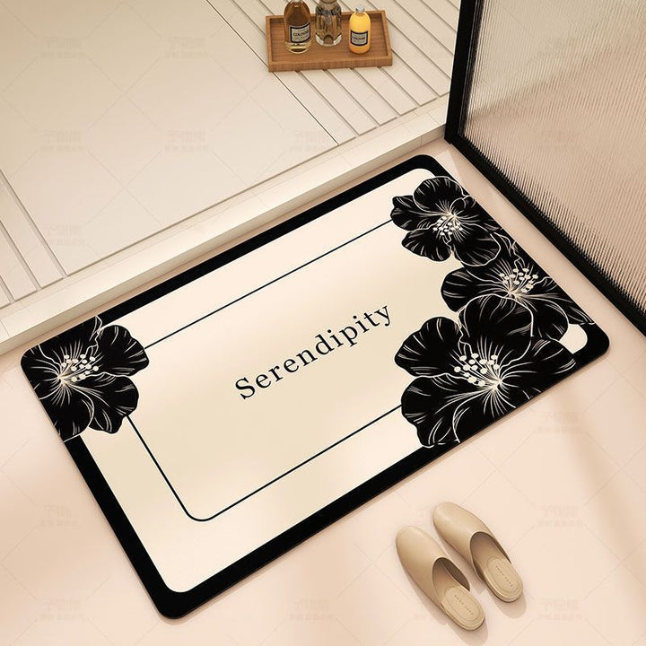 Inspirational Quote Bathroom Mat Kalsten