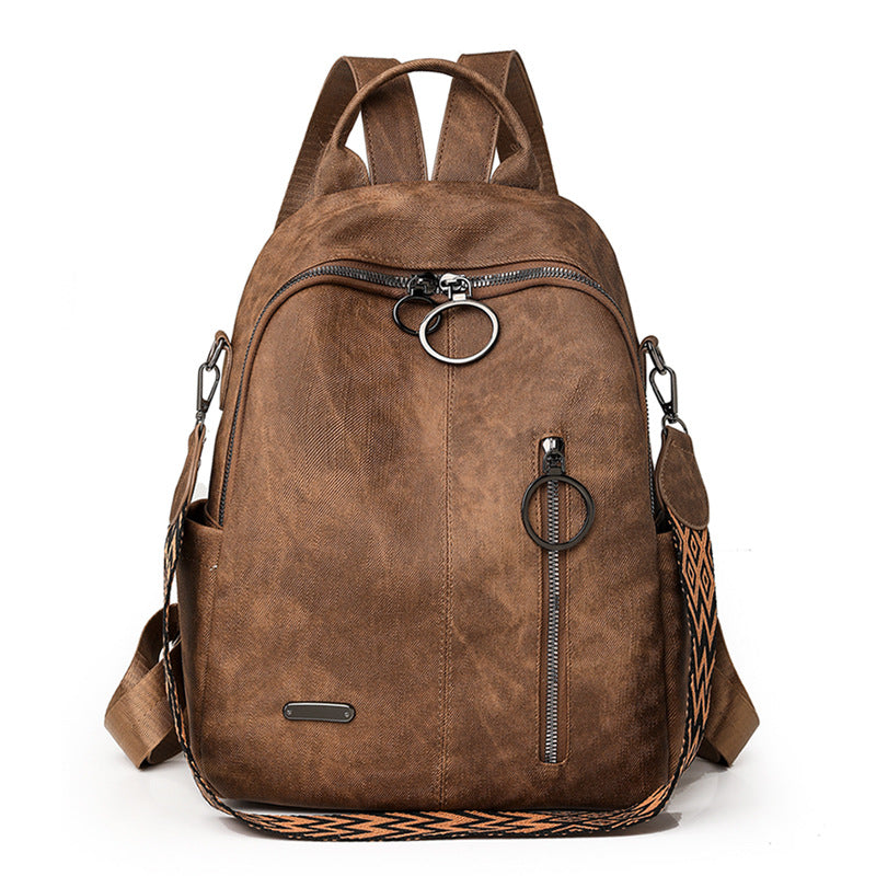 Versatile Textured Casual Backpack Kalsten