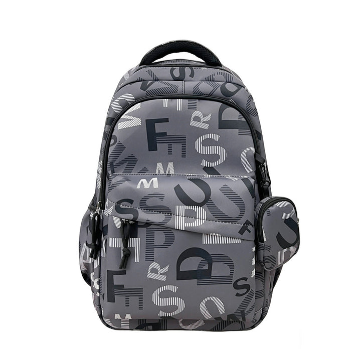 Stylish Letter-Printed Backpack Kalsten