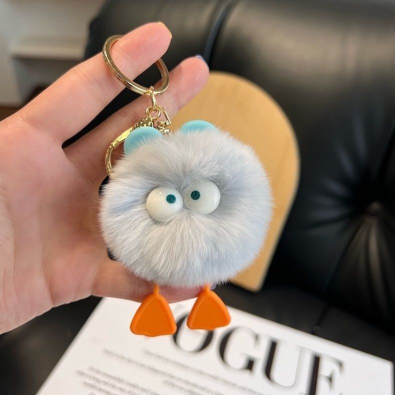 Playful Plush Creature Keychain Kalsten